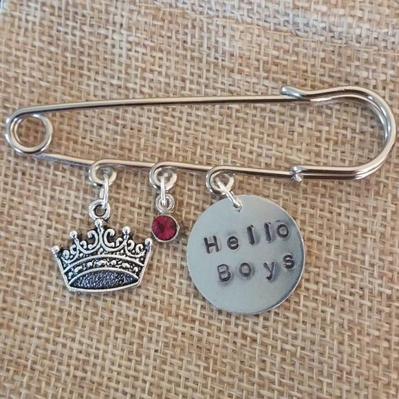 Evangelina's Closet Jewelry - Supernatural Crowley Charm Pin. New.